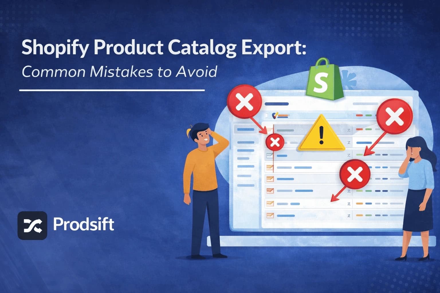 Shopify Product Catalog Export: Common Mistakes to Avoid (2026)